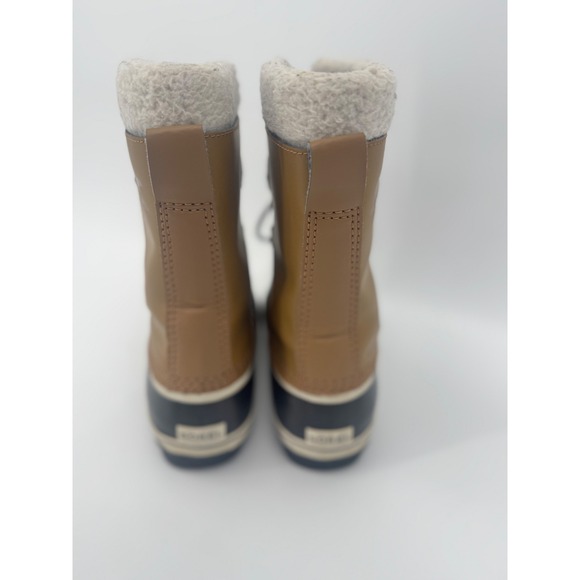 Sorel Yoot Pac Waterproof Winter Boots Tan Black Brown Youth 5 Women's 6 - Picture 7 of 12